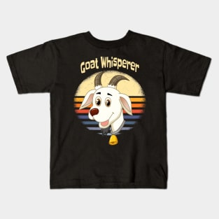 Goat Whisperer Kids T-Shirt